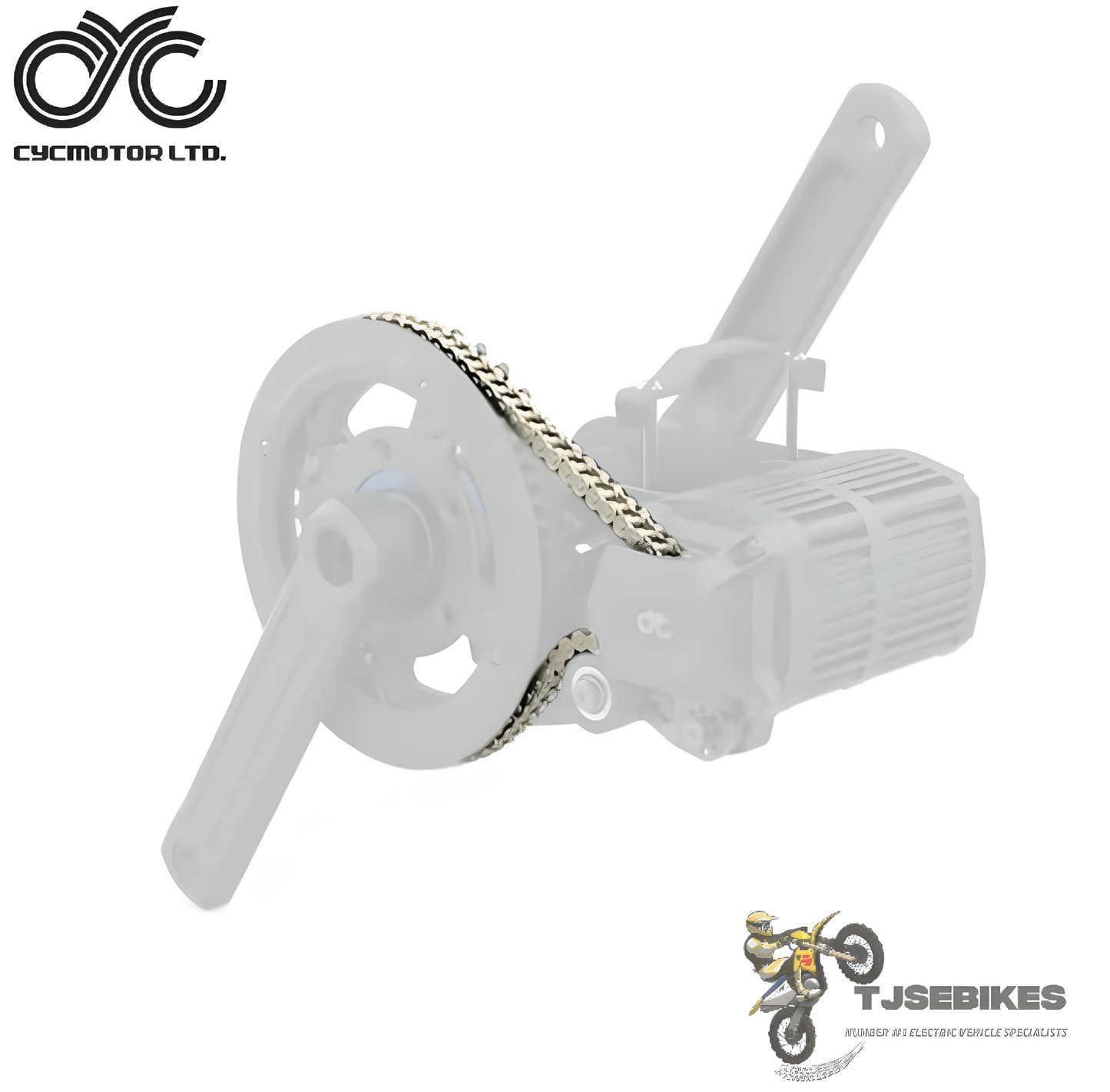 CYC 219H Golden Motor Chain for X1 Pro & X1 Stealth Mid-Drive eBike Kits
