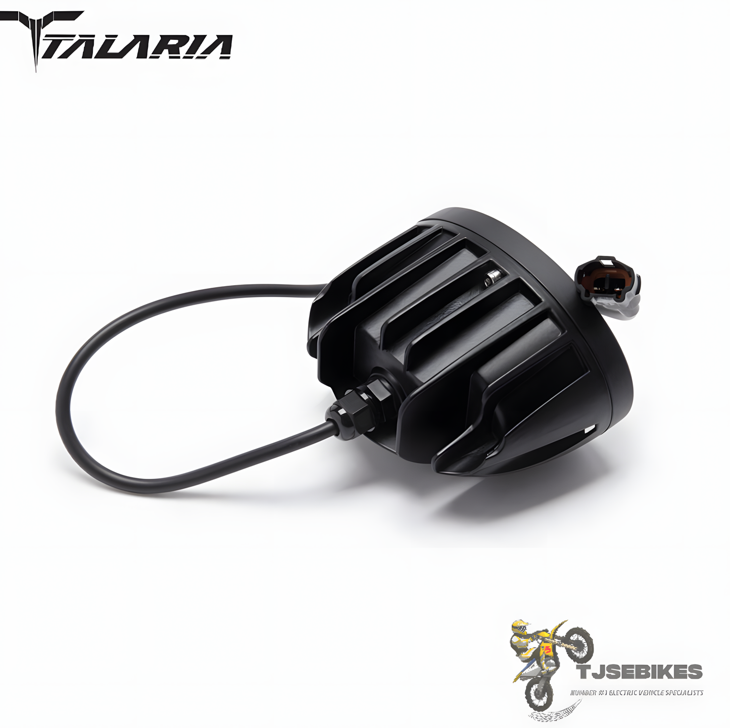 LED Headlight Assembly for Sting/ Black Powder Coated Body/ Warm White Light