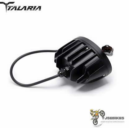 LED Headlight Assembly for Sting/ Black Powder Coated Body/ Warm White Light