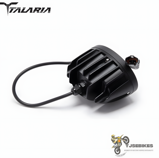 LED Headlight Assembly for Sting/ Black Powder Coated Body/ Warm White Light