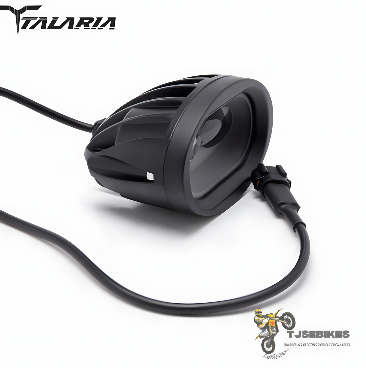 LED Headlight Assembly for Sting/ Black Powder Coated Body/ Warm White Light