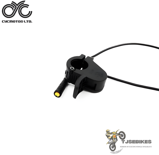CYC eBike Thumb Throttle for Mid-Drive Ebike kit – 3-Pin Female Julet Connector