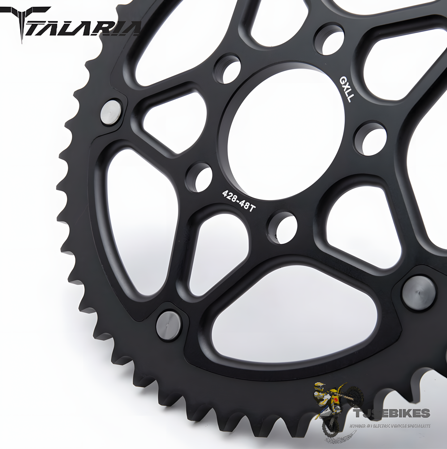 Talaria Rear Black Sprocket 428-48T For Talaira String MX5