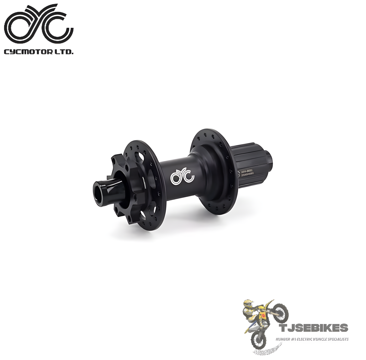 CYC Heavy-Duty 5-Speed eBike Drivetrain Upgrade Kit – Reinforced Cassette, AlexRims 5SB Hub, Microshift Advent Clutch Shifting & KMC e9 Turbo EPT Chain – Built for CYC Mid-Drive Systems