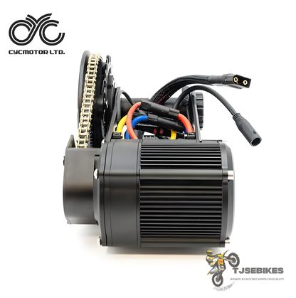 CYC X1 Pro Gen 4 - 5000W Ebike Torque Sensing Mid Drive Conversion Kit