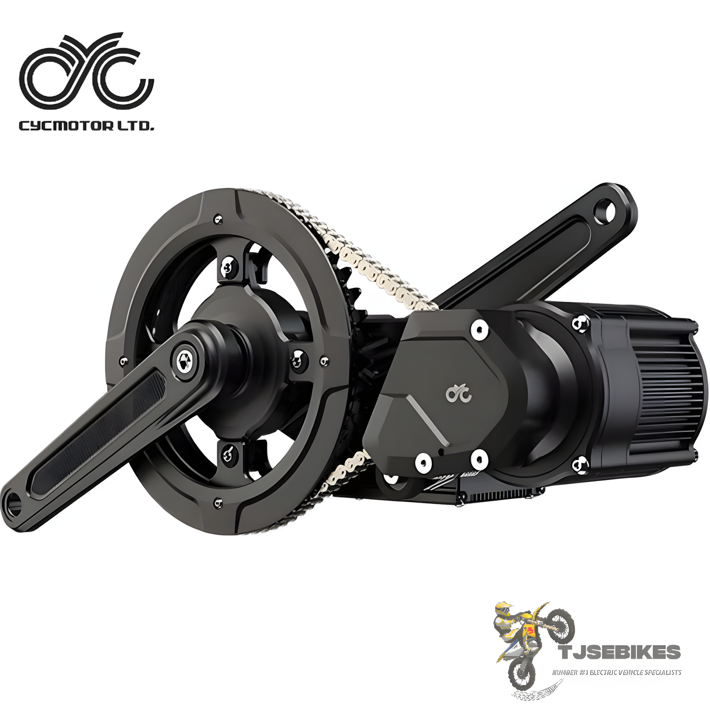 CYC X1 Pro Gen 4 - 5000W Ebike Torque Sensing Mid Drive Conversion Kit