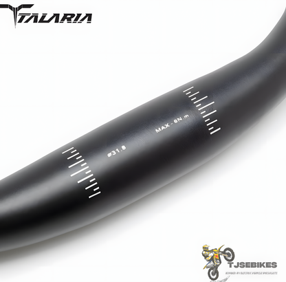 Motorcycle Black Handlebar 760mm Wide 22.2mm Rise 31.8mm Stem BNIB BAR GRIP RISER Ebike Talaria Bars