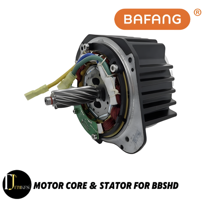 Complete Motor Core Stator & Rotor Assembly for Bafang BBSHD Mid-Drive (68–120mm)