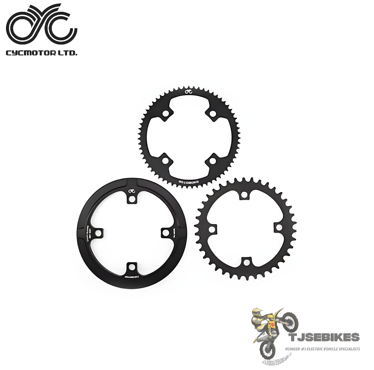 CYC X1 Pro & Stealth Chainring Set – Complete Replacement Assembly